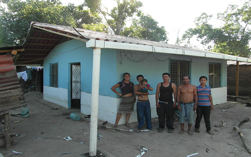 Completed revised prototype in Los Almendros, El Salvador